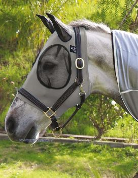Preview: Professional'S Choice Comfort Fit Flymask in 6 Farben Uni