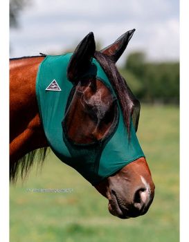 Preview: Professional'S Choice Comfort Fit Flymask in 6 Farben Uni