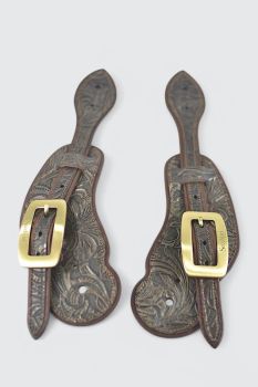 Secchiari Sporenriemen lebrion grey